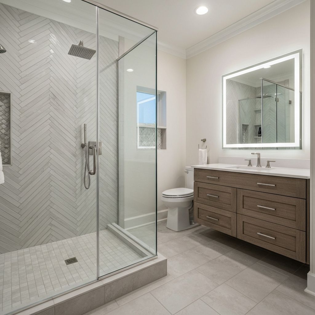 Luxury master bathroom